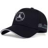 Stilvolle Mercedes Racing Baseballkappe, bestickt, Sonnenschutz, Baumwollhut