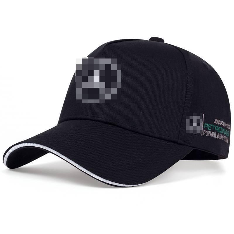 Stilvolle Mercedes Racing Baseballkappe, bestickt, Sonnenschutz, Baumwollhut