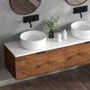 60/80cm Selbstklebende PVC Wasserdichte Holzmaserung Tapetenrollen Küchenaufkleber Möbel Schrank Tisch Wandpapiere Heimdekoration