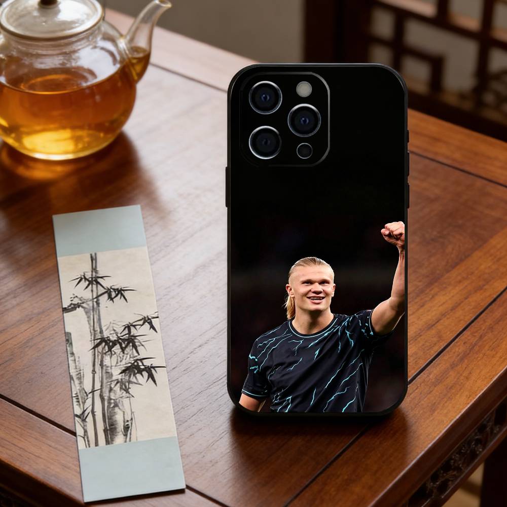 E-Erling H-Haaland Phone Case Silicone Soft For IPhone 17 16 15 14 13 12 11 X XR Plus Pro Max Plus