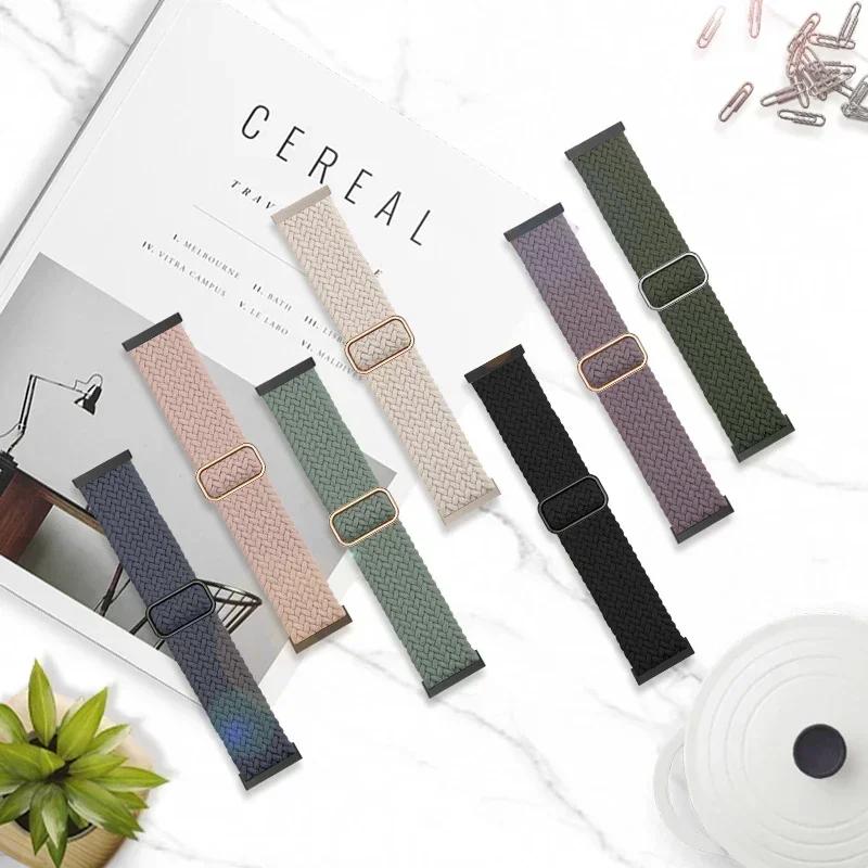 3 ks Sportovní pásky, Kompatibilní s Fitbit Versa 3/Versa 4/Sense 2/Sense, Nastavitelný pružný Solo Loop Nylonový náhradní řemínek