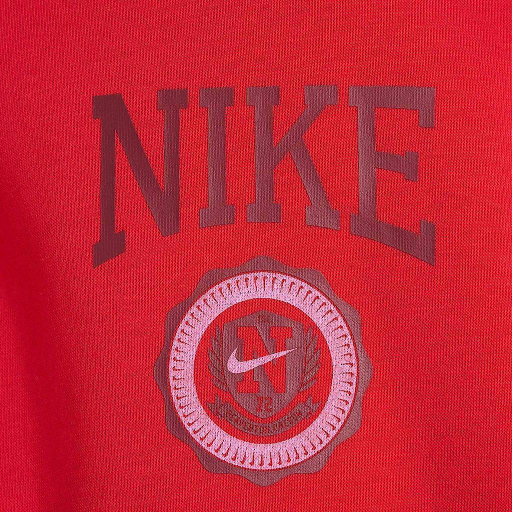 Nike Sportswear Club Fleece Hooded Sweatshirt Kids Sweatshirts University-Red HJ3371-657