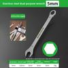 1Pcs Multi-Function Ultra-thin Open End Wrench Open-end Wrench  Bicycle Motorcycle Car Repair Tools