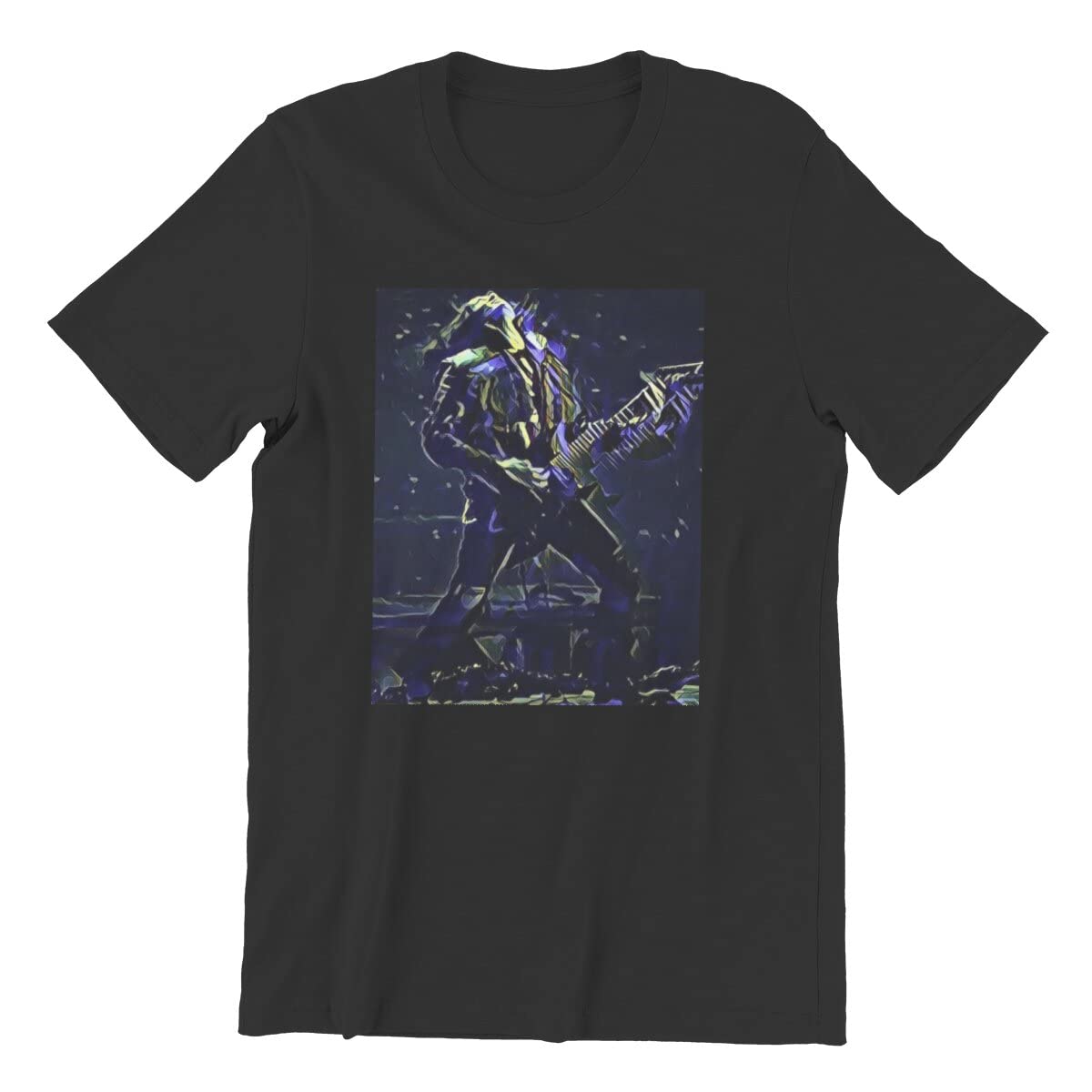 Eddie Munson Stranger T-Shirt for Men Steve Hellfire Club Things Leisure Cotton Tees Short Sleeve T Shirt Gift Idea Tops S чёрный