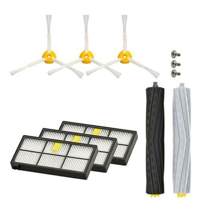 Ersatzfilter- und Bürstenset für Irobot Roomba 800 805 900 960 966 980, Roboterstaubsauger