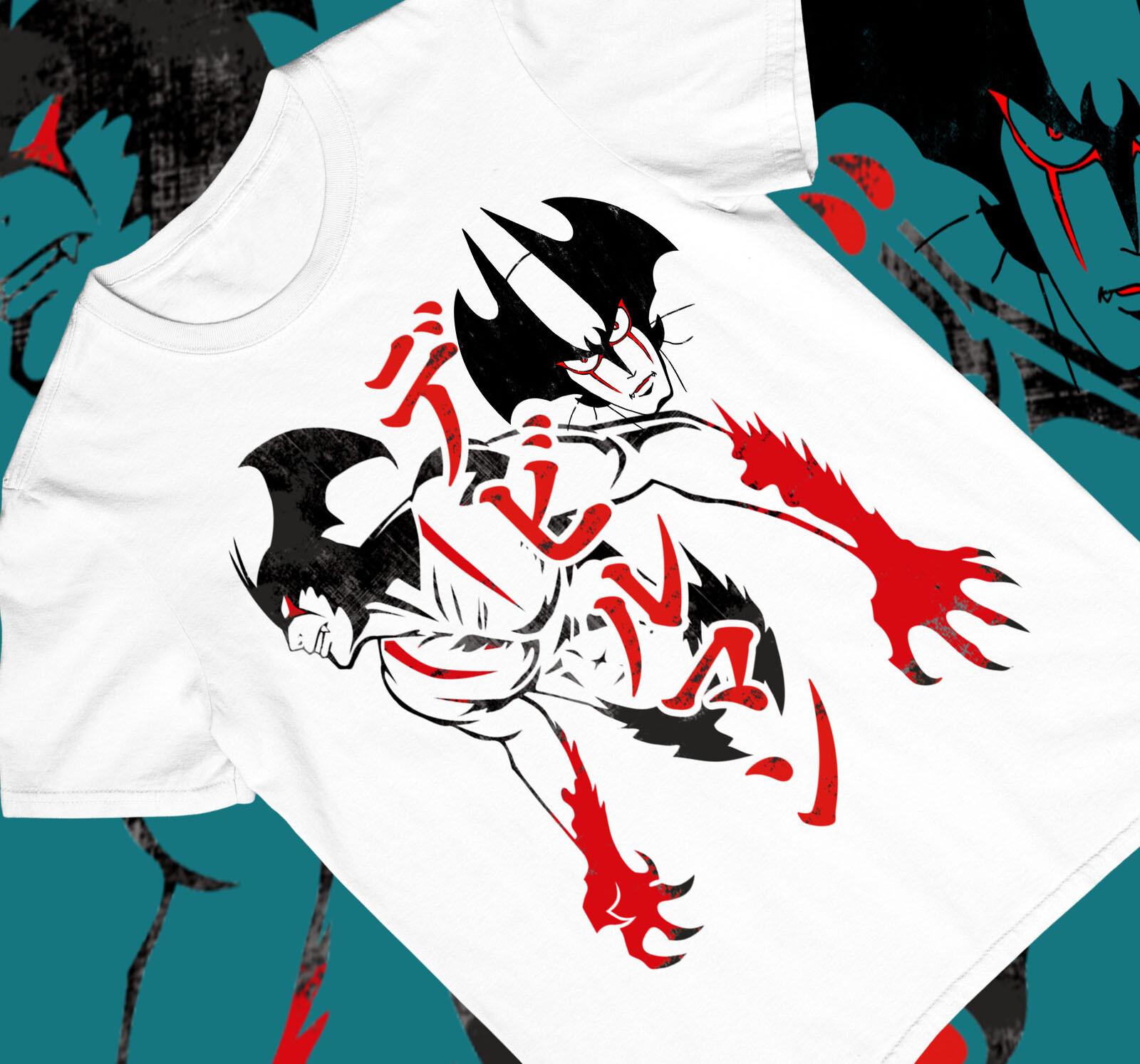 Devilman Crybaby New T-Shirt Mens Womens Tees Top,Anime horror,Akira Fudo,Ryo Asuka,Manga ,Japanese 4XL