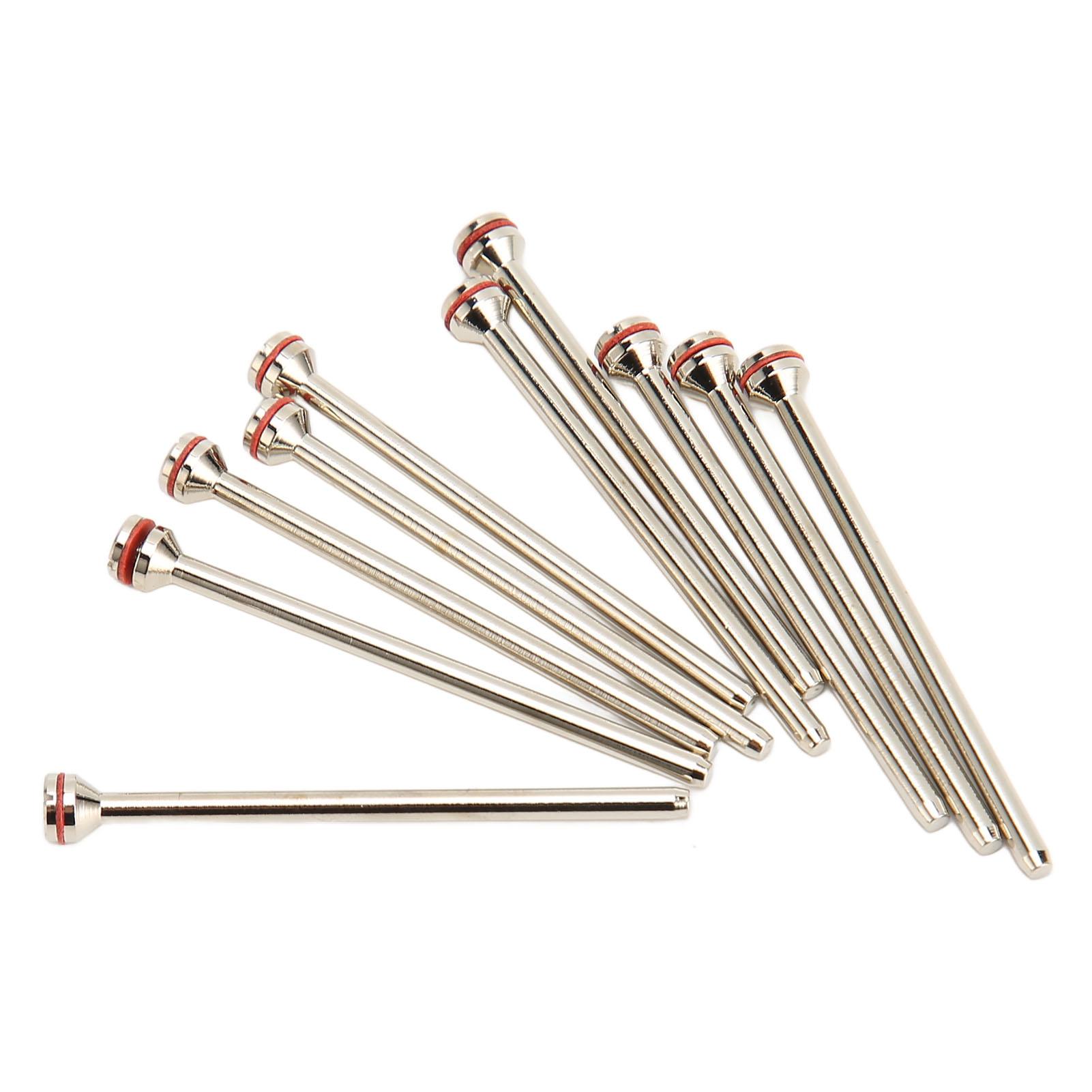 

10 шт. Стоматологический дисковый мандрел из нержавеющей стали, стержень, хвостовик для полировки для стоматологической лаборатории, сменные аксессуары