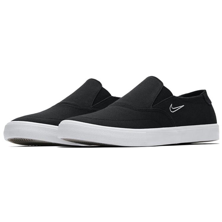 New Nike Sb Portmore Ii Solarsoft Slip Black Light Bone AH3364-001