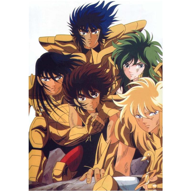 

5D DIY Алмазная картина Saint Fighter Алмазная вышивка Набор для вышивки крестом Полный горный хрусталь Мозаика Домашний декор Round 20x30cm