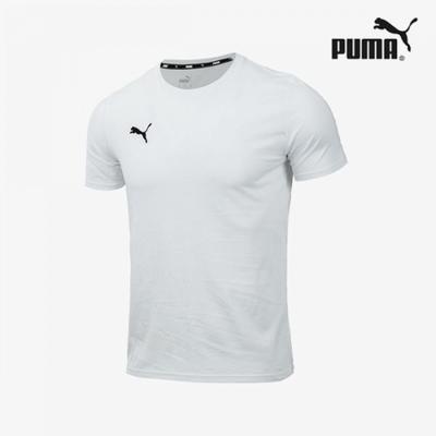 Galleria Puma Team Goal CaSual Men S Daily Look Round Short Sleeve White