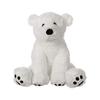 Apricot Lamb White Polar Bear Plush Toy, Soft and Cute, Fluffy White Polar Bear 20cm Suitable for Boys and Girls