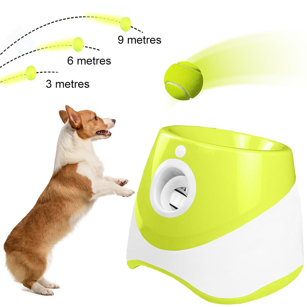 Automatic Dog Ball Launcher Automatic Pet Dogs Chase Ball Launcher Dog Dog Tennis Automatic Launcher Pet Interactive