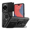 KEYSION Shockproof Case for Huawei nova 14 14 Pro Slide Camera Protection Metal Ring Stand Phone Back Cover for Huawei nova14Pro