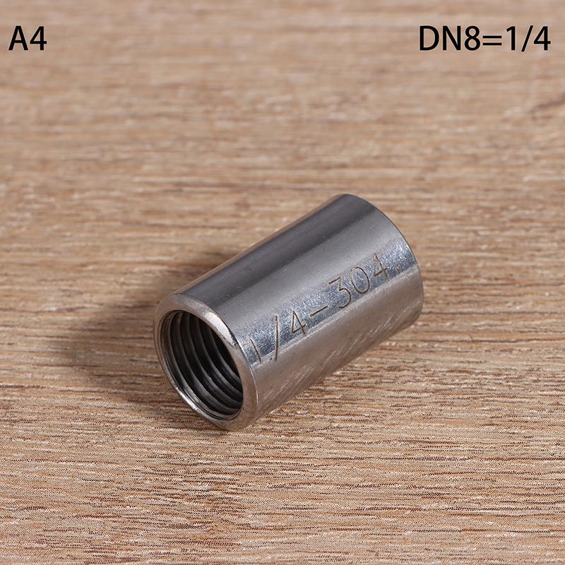1/8" 1/4" 3/8" 1/2" 3/4" 1" 11/4" 11/2" BSP Female DN 6/8/10/15/20/25/32/40/50mm Barrel Coupler Nipple Pipe Fitting Connector