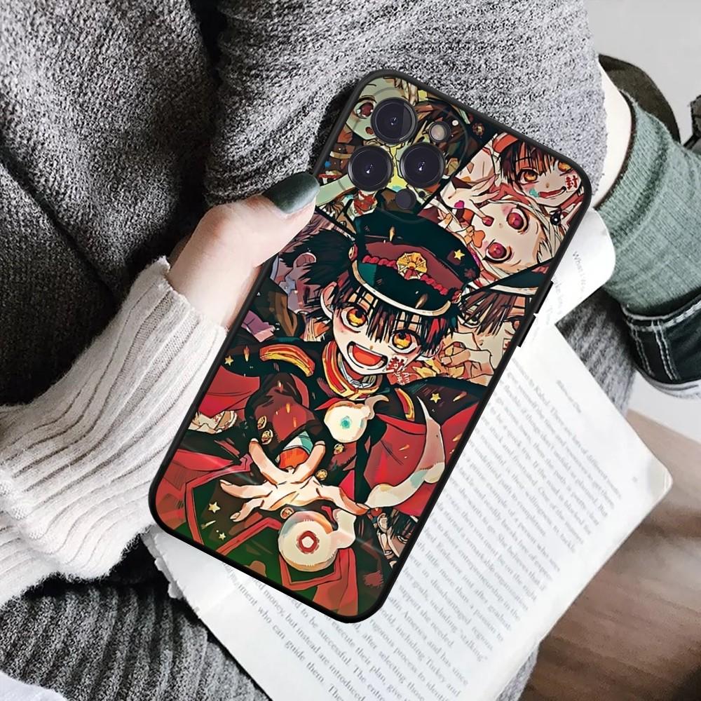 Toilet Bound Hanako Kun Phone Case For IPhone 16 15 8 7 6 6S Plus X SE XR XS 14 11 12 13 Mini Pro Max Mobile Case