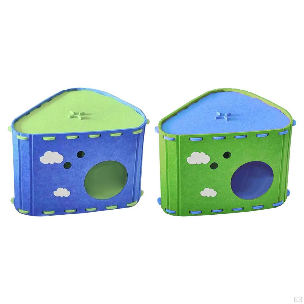 Cat House Bed Cave Grind Claw Breathable Cozy Hideaway Kitten