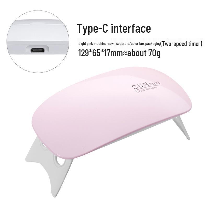Lampada UV USB Portatile Pieghevole per Smalto Gel