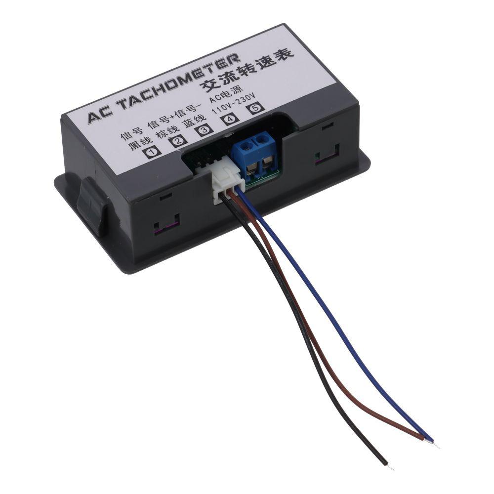 4-stelliger Drehzahlmesser Rot Außenbordmotor Motor Drehmaschinen, Förderbänder