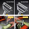 High Quality Stainless Steel Potato Cucumber Carrot Grater Julienne Peeler Vegetables Fruit Peeler Vegetable Slicer,Cooking Tools,for The Kitchen