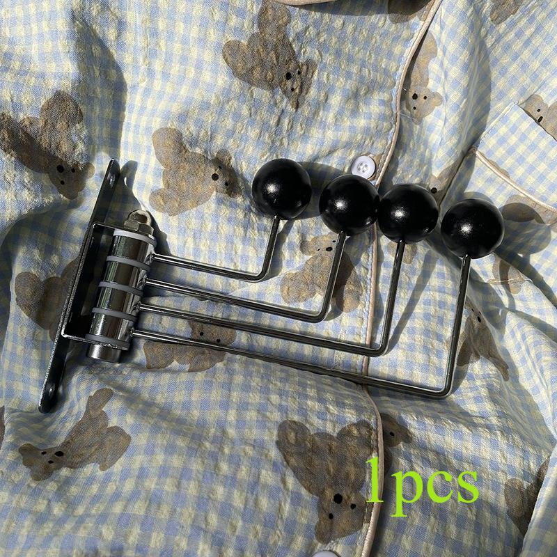 Multifunctional Rotate Hanger Vintage Coat Hook Rotatable Storage Retro Decoration Homestay Clothing Store Dessert Iron Hook