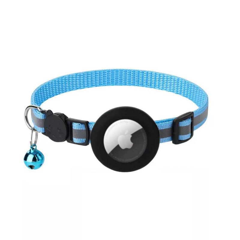 

Reflective Silicone AirTag Pet Collar with Soft Protective Case for Cats Size S
