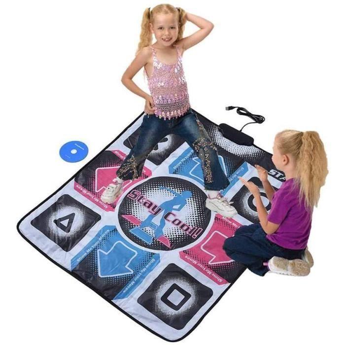 

Tapis De Danse USB Tapis De Danse, Couverture Antidérapante 11 Touches pour Tapis De Danse pour Jeu Vidéo pour Ordinateur Porta 1216