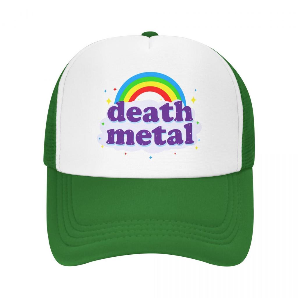 Punk Rock Music Death Metal Baseball Cap for Unisex WoUnisex Breathable Trucker Hat Performance Snapback Hats Summer Caps