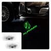 New Alphard 40 Series Vellfire Courtesy Light, Car Curtain Lamp, Fade-Resistant, LED Logo Projection