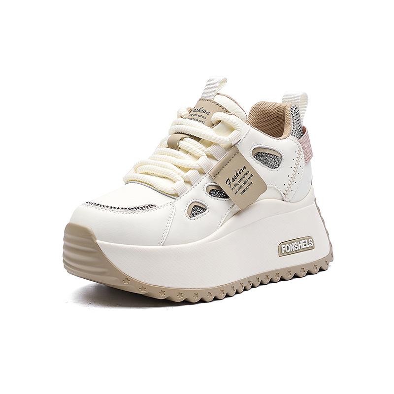 Forrest Gump casual shoes for women 2026 new thick soled Korean version versatile height increasing retro women's shoes trend