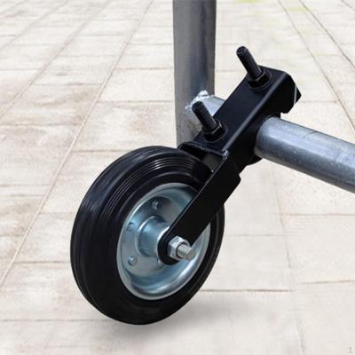 Torradzaun Einfach zu installierende Lenkrollen Rollenhelfer für Metall