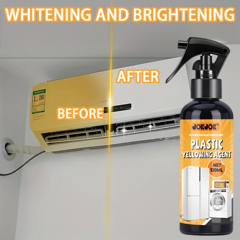 Plastic Yellowing Spray,Air Conditione Pane Repair Liquid,Oxidized Lampshad Restorer,Home Maintenanc Tool,Durable Plastic Bottle
