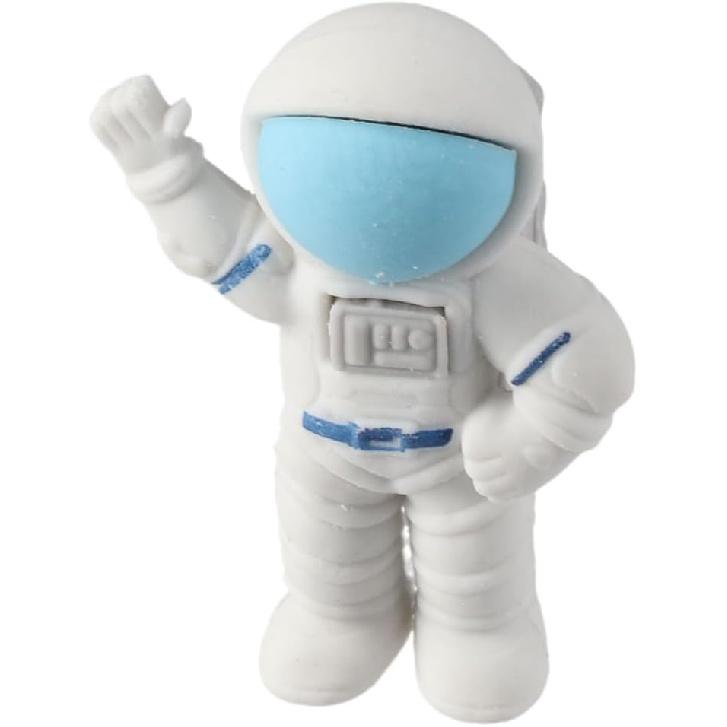 okhobby 48Pcs Cute Space Erasers, 3D Mini Astronaut Shaped Pencil Erasers for Party Favors,Home,Office