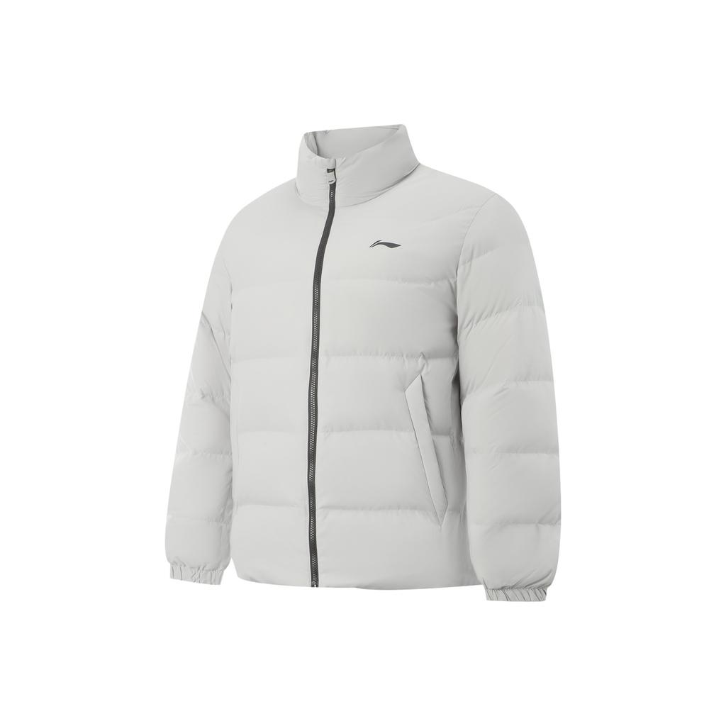 Li-Ning Windproof Water-Repellent Three-Dimensional Stand Collar Down Jacket Men Outerwear AYMV215-2