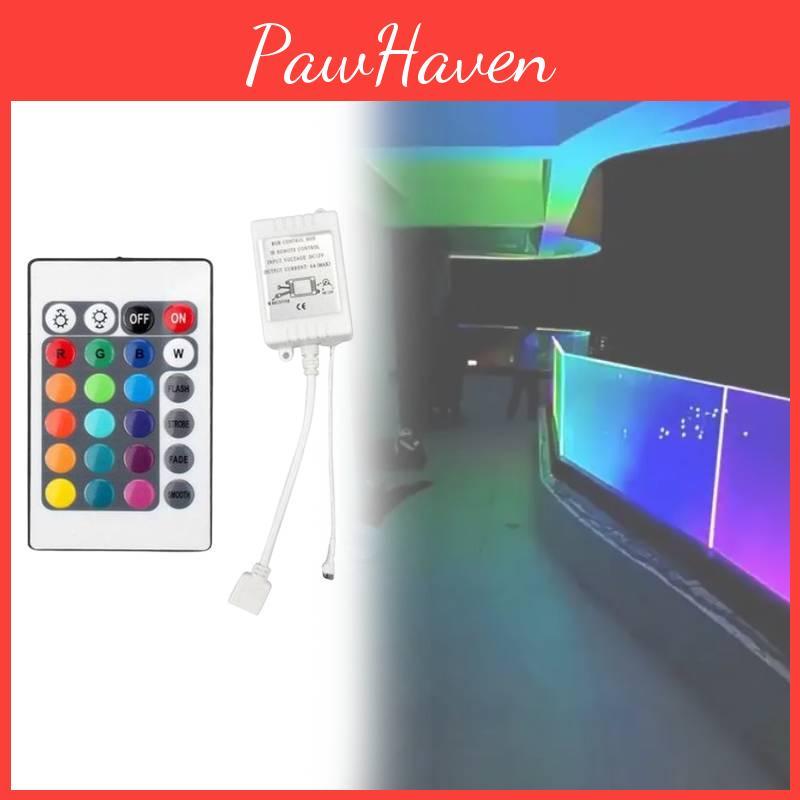 Waterproof Led Rgb Light Strip Controller With Ir Remote For Party And Event Decor