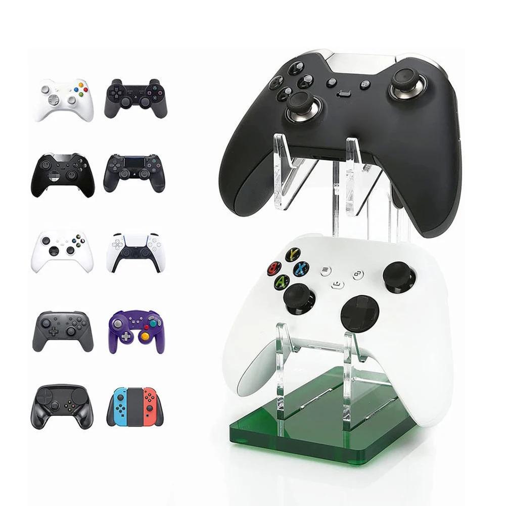 Acryl-Spielcontroller-Ständer für PS5/PS4/Xbox One/S/X Series Gamepad-Ständer Spielgriff Schreibtisch-Display-Halter Joystick-Halterung