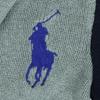 Ralph Lauren Big Pony Long Sleeve Shawl Collar Cardigan 110 Gray Kid's Used