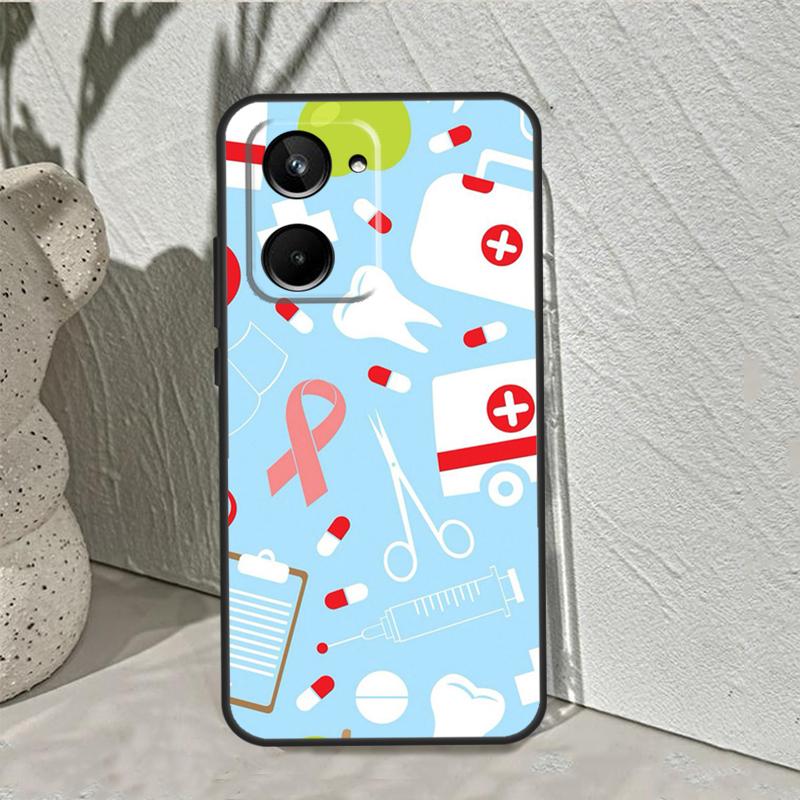 

Dentist Dental Tooth Nurse For Realme GT7 Pro GT6 C67 C65 C63 C61 C55 C53 C51 C35 C71 C75 10 11 12 13 14 Pro Plus Case Realme 10 Pro Plus