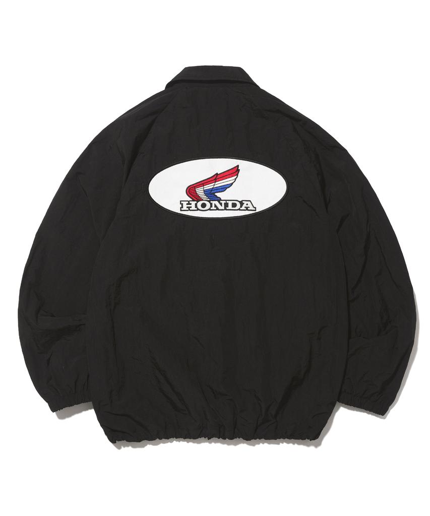 Phyps Motorcycle [Archive Line] Wing Logo Coach Jacket_Black