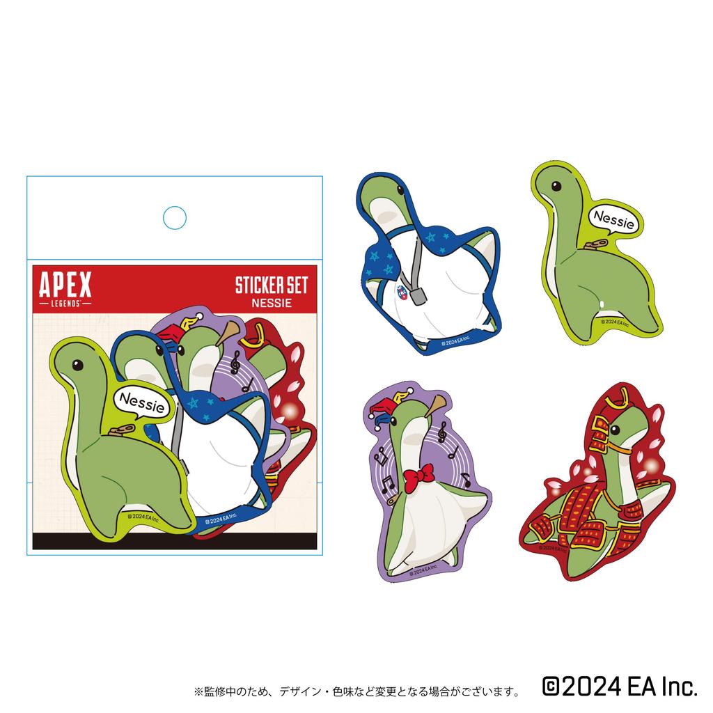 Licensed Apex Legends Sticker Nessie A [Official Product] Die-cut