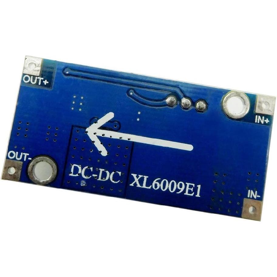 HiLetgo XL6009 Aufwärtswandler-Modul DC-DC Einstellbares Modul DC3.0-30V auf DC5-35V Ausgangsspannung Stromwandler Leiterplattenmodul 400KHz