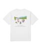 SNOWPEAK APPAREL [Snow Peak | Doraemon] Campfire Short Sleeve T-Shirt (S26Mufts95) Off White