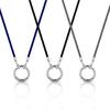 3 Pcs Eyeglass Necklace Holder Ring Glasses Holder Strap Chain Eyeglass Holder Necklace Glasses Necklace Stainless Steel Eyeglass Loop Holder Reading