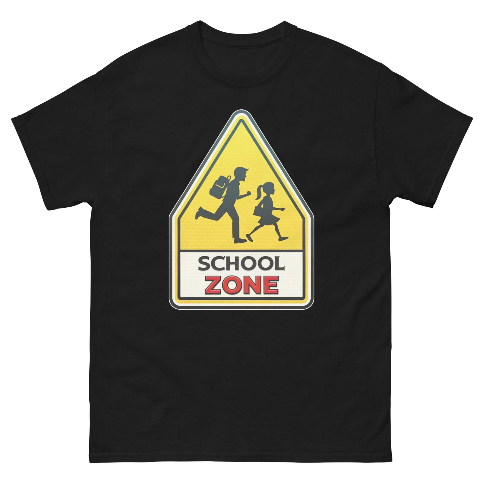 School Zone Object Place Item Urban T-Shirt 2XL