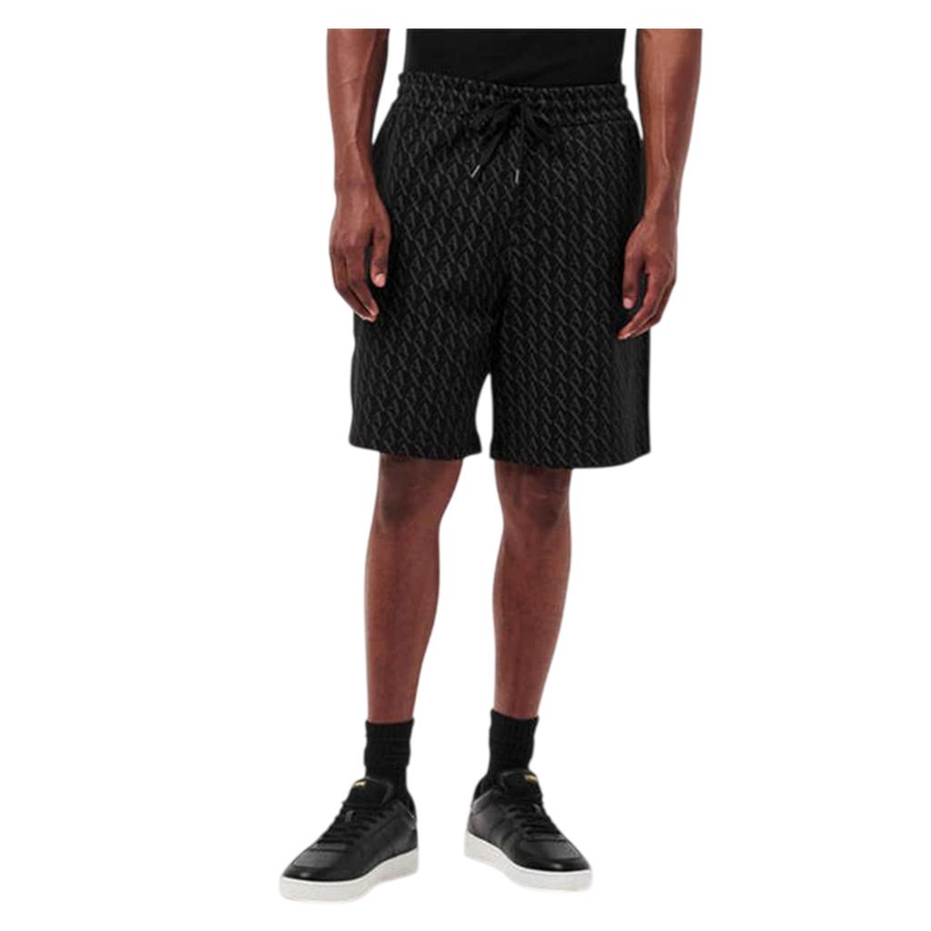 Armani Exchange Mens All Over Logo Shorts