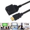 Highly speed Hdmis Extension Cord Clear 1080p Hdmis Extender Ethernet Supported 1.5m Durability Design for Auto Devices