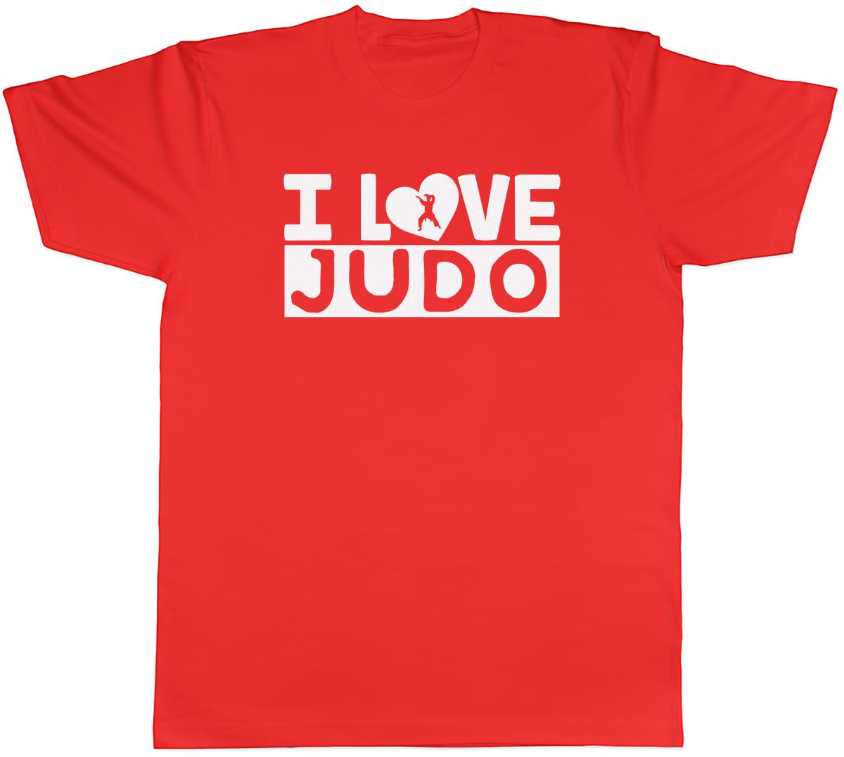 I Love Judo Unisexs Unisex TShirt Tee S