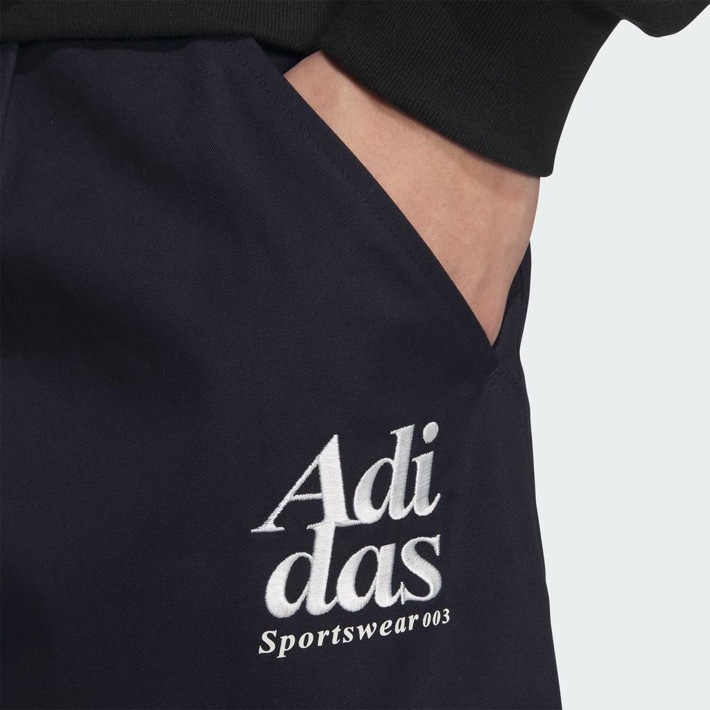 Adidas Small Logo Woven Pants Woven Sweatpants Men's Legend Ink JE6109