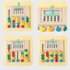 Four Color Walking Double-Sided Game Chess, Children'S Logical Thinking Training, Montessori Early Education Puzzle Toys For You