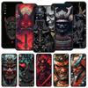 Japan Ghost Face Samurai Case For Samsung A26 A36 A56 A54 A52 A50 A70 A40 A12 A14 A16 A22 A24 A42 A34 A32 5G A04s A06 5G Cover