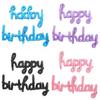 1 Set Happy Birthday Balloons Decoration Rose Gold Foil Letter Balloon Set Happy Birthday Globos Kids Party Banner Supplies